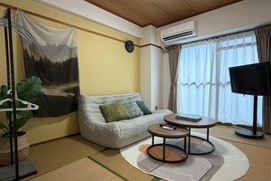 香川県のマンスリーマンション・ウィークリーマンション「【Alphabed30高松松島町105】駐車場1台有り（２台目以降要相談）/3DK/最大5名入居可能 105・105(No.1498347)」メイン画像