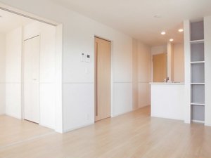 のマンスリーマンション・ウィークリーマンション「ＤＫ堀米　Ⅱ 203・洋室(No.1498665)」メイン画像