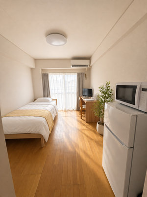 のマンスリーマンション・ウィークリーマンション「★角部屋★wifi無料★オートロック★便利環境★GM北九州20 402・1R(No.1498768)」メイン画像