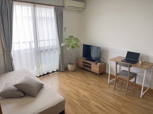 岡山市中区のマンスリーマンション・ウィークリーマンション「【M168】敷地内駐車場1台込🚙広々10帖1K＆独立洗面台付でストレスフリーな出張生活を✨(No.1499558)」メイン画像