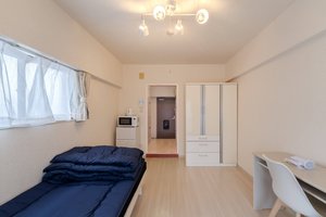 福岡県のマンスリーマンション・ウィークリーマンション「【鹿児島本線 博多駅】メゾン・ド・ミラージュ 1211 1211・1R(No.1500228)」メイン画像