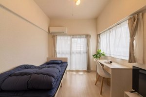 福岡県のマンスリーマンション・ウィークリーマンション「【福岡市空港線 祇園駅】メゾン・ド・祇園 907 907・1R(No.1500234)」メイン画像