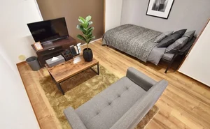 山陰のマンスリーマンション・ウィークリーマンション「Kマンスリー吉成（鳥取市）【禁煙・鳥取県ウィークリーマンション・鳥取県マンスリーマンション】 205・1DK-【中部屋】(No.151142)」メイン画像