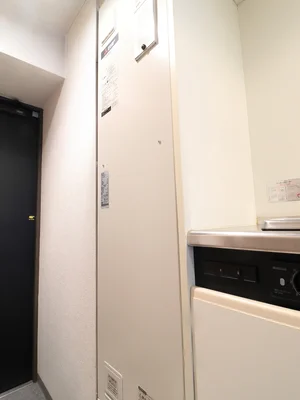 電気温水器　オール電化のため、深夜にお湯を沸かしますので、お湯を使いすぎるとお湯が出なくなりますので、ご注意ください。