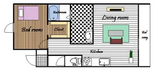 LDK11.7帖 / 洋室6帖