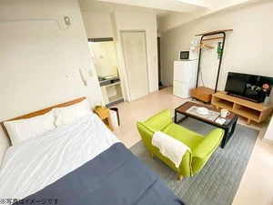 東京の家具家電付きマンスリーマンション「ユニオンマンスリー武蔵小金井１ 205 1R・セミダブル・くつろぎstyle(No.154819)」メイン画像