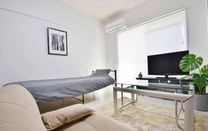 山陰のマンスリーマンション・ウィークリーマンション「Kマンスリー鳥取駅前（湯所町）【禁煙・鳥取県ウィークリーマンション・鳥取県マンスリーマンション】 203・1K-【中部屋】(No.154978)」メイン画像