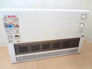 冬も安心の蓄熱暖房器です。