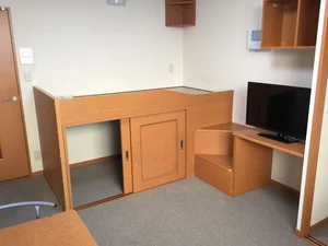 福島県のレオパレスセンター郡山のマンスリーマンション・ウィークリーマンション「レオパレス賀庄 206(No.216650)」メイン画像