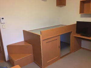 のマンスリーマンション・ウィークリーマンション「レオパレス賀庄２ 201(No.216710)」メイン画像