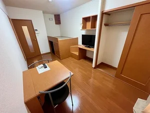 松本駅（長野県）のマンスリーマンション・ウィークリーマンション「レオパレスなのはな 201(No.241854)」メイン画像