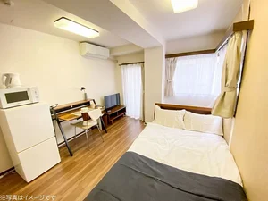 のマンスリーマンション・ウィークリーマンション「ユニオンマンスリー鷺沼１ 206 1K・セミダブル(No.265883)」メイン画像