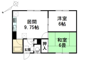 DK9.75帖・洋室6帖・和室6帖