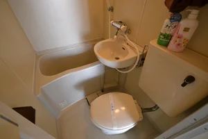 ユニットタイプとなり、ボディソープやシャンプー、リンス、バスマジックリン、トイレットペーパーなど各種揃えております♪北長瀬エリアは、利便性に優れた人気のエリアなので、ドラッグストアーや24時間スーパーなど数多くあります。足りないものがあってもすぐに買いに行けるのも魅力の1つですね(*^^)v