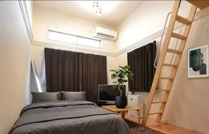 岡山のマンスリーマンション・ウィークリーマンション「Kマンスリー西長瀬【岡山北長瀬駅前】 203・1K-【角部屋】(No.308)」メイン画像