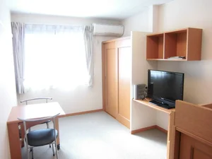 塩谷郡高根沢町のマンスリーマンション・ウィークリーマンション「レオパレスヴェッセル 202(No.330815)」メイン画像