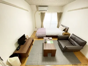 のマンスリーマンション・ウィークリーマンション「ユニオンマンスリー伊勢原駅前１ 402 1R・シングル・くつろぎstyle(No.331820)」メイン画像