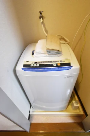 タオル類も充実! 毎日洗濯できるので 清潔なものをお使いいただけて気持ちが良い!