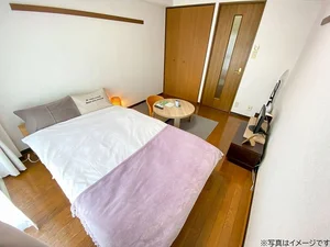 八王子市の家具家電付きマンスリーマンション「ユニオンマンスリー京王堀之内サンリット１ 413 1K・セミダブル(No.333553)」メイン画像