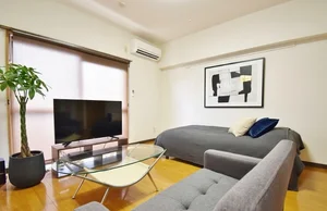 山陰のマンスリーマンション・ウィークリーマンション「Kマンスリー米子空港前【米子市ウィークリーマンション・米子マンスリーマンション・禁煙・鳥取県】 201・1K-【角部屋】(No.340275)」メイン画像