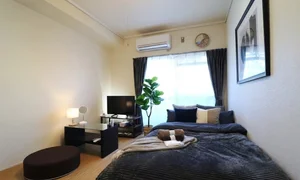 広島県のマンスリーマンション・ウィークリーマンション「Kマンスリー県立二葉の里病院西（イズミ本社前） 1DK-【角部屋】(No.340357)」メイン画像