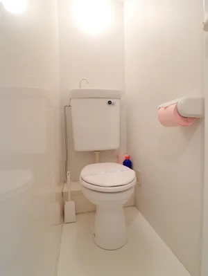 トイレ別が嬉しい物件! トイレットペーパーはもちろんトイレブラシや洗剤などもございます。