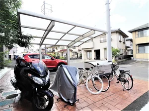 駐輪場あり 近場へのお出かけや通勤などに便利!