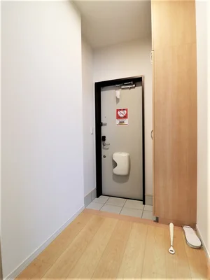 玄関 シューズボックスあります 靴の収納などできて女性にもおすすめ!