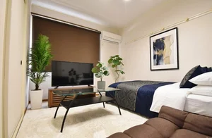 香川・高松・丸亀・坂出のマンスリーマンション・ウィークリーマンション「Kマンスリー坂出JCT西【禁煙】 105・2DK-【中部屋】(No.362662)」メイン画像