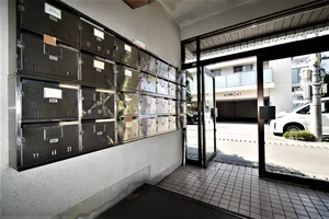 ポストあり ダイヤル錠 郵便物の受け取りも可能です!