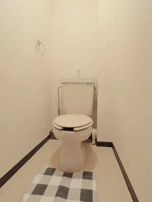 バストイレ別! トイレットペーパーはもちろん トイレブラシや洗剤などもあり! 清潔に保てます!