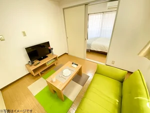 東京の家具家電付きマンスリーマンション「ユニオンマンスリー小岩２ 502 2DK・ダブル・くつろぎstyle(No.373708)」メイン画像