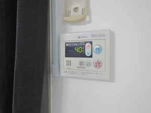 給湯スイッチあり! お湯温度調節可能! お湯を使用する際にはスイッチON!