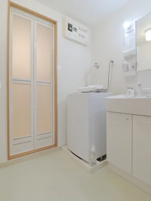 洗面所 独立洗面台付き!朝支度やお風呂上りにも便利で女性におすすめ!