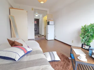 冷蔵庫や電子レンジなど、主要な家電類もご用意しております。