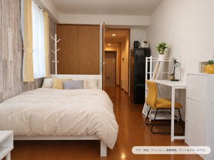 広島県のマンスリーマンション・ウィークリーマンション「🐋エールマンスリー幟町　壱番館 601・１K(No.398931)」メイン画像