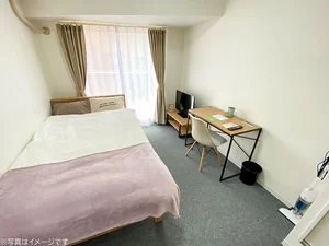 のマンスリーマンション・ウィークリーマンション「ユニオンマンスリー本厚木１ 402 1K・セミダブル(No.400189)」メイン画像