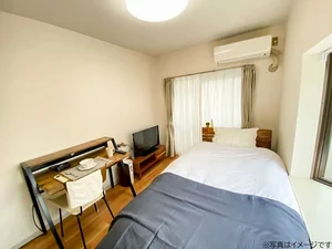 横浜市港北区のマンスリーマンション・ウィークリーマンション「ユニオンマンスリー大倉山４ 201 1K・シングル(No.401439)」メイン画像