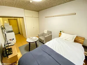 東京都の家具家電付きマンスリーマンション「ユニオンマンスリー高松２ 211 1R・シングル(No.406286)」メイン画像