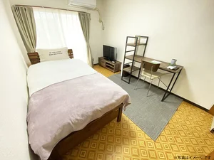 東京の家具家電付きマンスリーマンション「ユニオンマンスリー羽村１ 207 1R・シングル(No.406394)」メイン画像