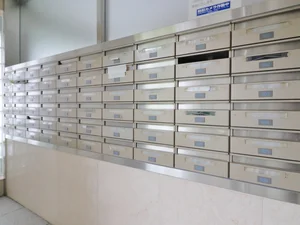 集合ポスト 郵送物などの受け取り可能!