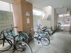 駐輪場あり ちょっとした近場へのお出かけや通勤にもとても便利です!