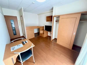 松本市のマンスリーマンション・ウィークリーマンション「レオパレス北アルプス 202(No.408965)」メイン画像