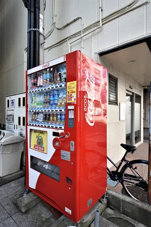 自動販売機付き！