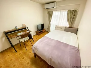 東京の家具家電付きマンスリーマンション「ユニオンマンスリー河辺３ 408 1R・セミダブル(No.411671)」メイン画像