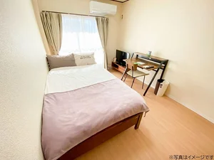 福生市の家具家電付きマンスリーマンション「ユニオンマンスリー福生３ 303 1R・セミダブル(No.411674)」メイン画像