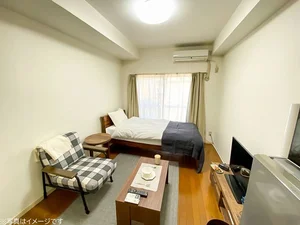 調布市の家具家電付きマンスリーマンション「ユニオンマンスリーつつじヶ丘１ 308 1R・シングル(No.411677)」メイン画像