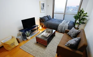 滝宮駅のマンスリーマンション・ウィークリーマンション「Kマンスリー丸亀南【禁煙】 205・1K-【中部屋】(No.413930)」メイン画像