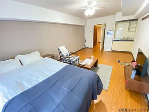 埼玉県のユーアンドアールホテルマネジメント株式会社のマンスリーマンション・ウィークリーマンション「ユニオンマンスリー蕨１ 202 1R・セミダブル(No.415614)」メイン画像