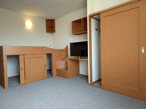 香川県のマンスリーマンション・ウィークリーマンション「レオパレスルース 208(No.416083)」メイン画像